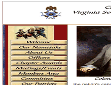 Tablet Screenshot of colonelfieldinglewis.virginia-sar.org